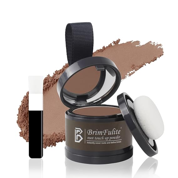 Hair Root Touch Up Powder for Gray Coverage, Auburn 0.14 Oz