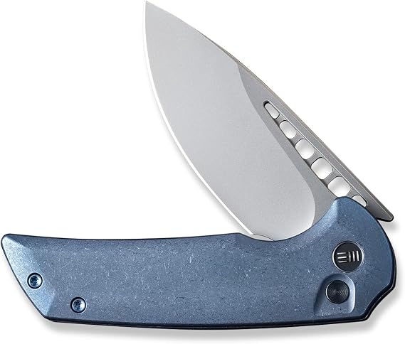 We Knife WE054BL3: Mini Malice Button Lock Blue