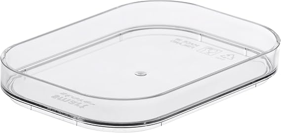 SmartStore XS Compact Box Extra Small Lid | Transparent | Kitchen Storage | Fridge Organiser | Plastic | Food Freshness | BPA-Free Design | Stackable Container