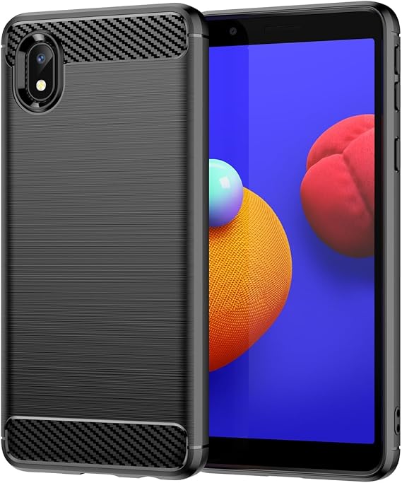 Case for Galaxy A01 Core Case, for Samsung M01 Core/A3 Core SM-A013F Case Slim Soft TPU Case Shock-Absorption Protective Shockproof Phone Cover for Samsung Galaxy A01 Core Black