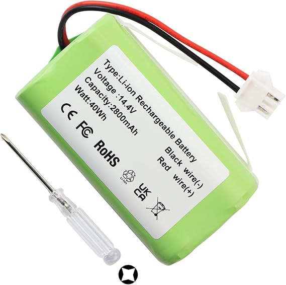 CMICR18650F8M7-4S1P ICR18650-26J-4S1P RVBAT700 Battery Replacement for Eufy