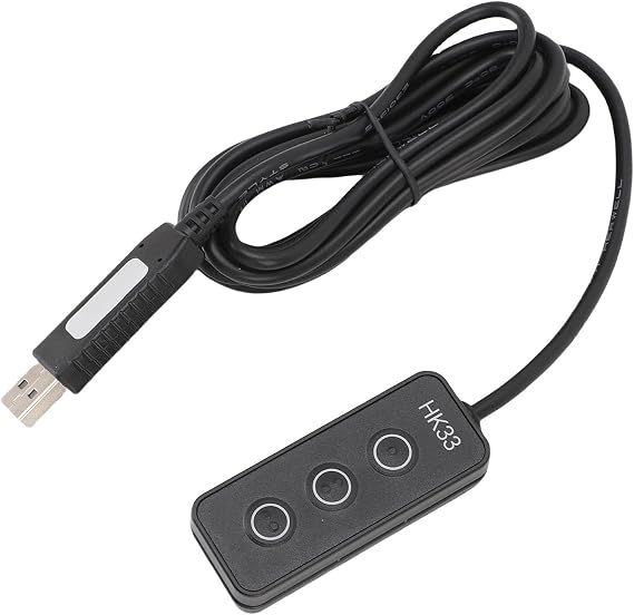 Cuifati 3 Keys Small Keypad USB Macro Programming Key, ABS Material with Tactile Bumps, Braille Design, and Sound Vibration Feedback for Working and Gaming