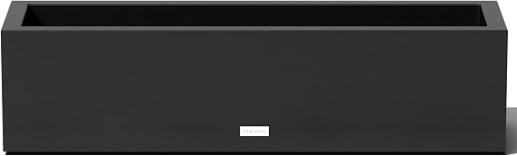 Veradek Block Series Trough Planter - Rectangular Outdoor Window Box