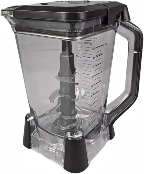 Blender Accessory Cup ,Compatible for Ninja 72 Oz BL610 BL610BRN BL610C BL710WM BL710WMC CO610B CO650B CT610 CT610C CT611CG Replacement.