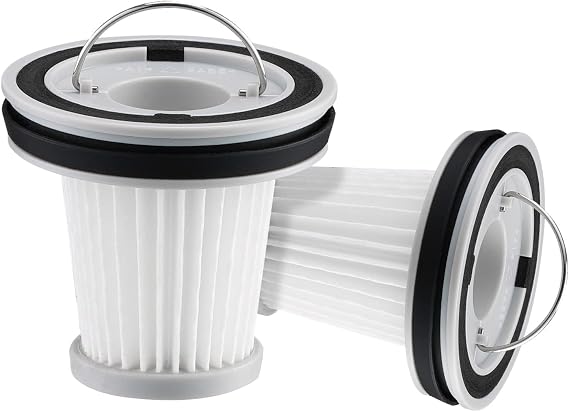 Fanttik 2-Pack Replacement HEPA Filter, Washable and Reusable Filter Fits for Fanttik V8 Apex & V8 Mate & V10 Mix & Slim V10 Apex Car Vacuum (AV8001)