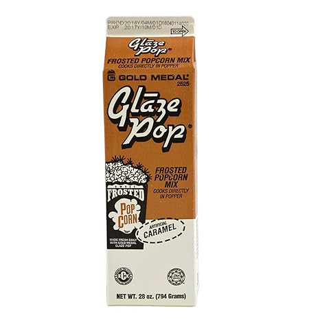 Perfectware Caramel Glaze Pop, 28 oz. Frosted Caramel Popcorn Flavoring