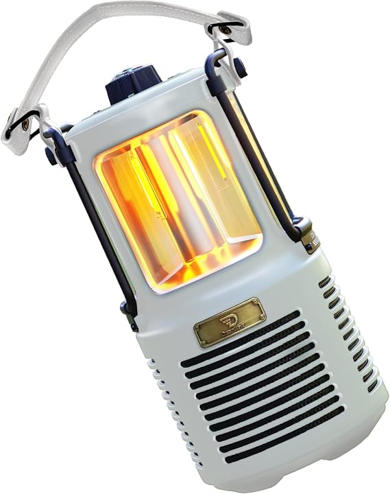 Dreamwave Conqueror Lantern Bluetooth Speaker with Light and Power Bank, 30W RMS Outdoor Speaker, IP66 Waterproof Dustproof, 29H Playtime, Bass and Treble EQ, for Camping and Overlanding