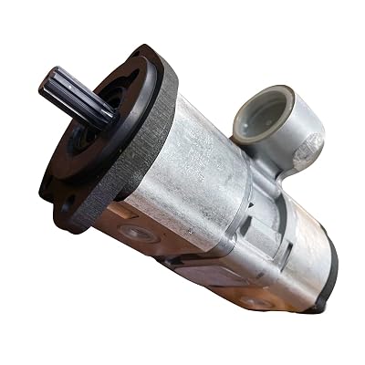 Power Steering Gear Hydraulic Pump 3816909M91 Compatible with Massey Ferguson Tractors 4200 4225 4233 4235 4240 4243 4245 4253 4255 4260 4263 4265 4270 4325 4335 4345 4355 4360