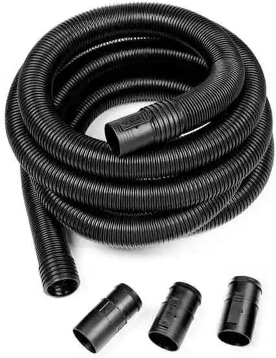 RIDGID 2-1/2 in. X 20 FT. Dual-Flex Locking Vacuum Hose KIT Accessory Shop Vacuum ATTACHMEN