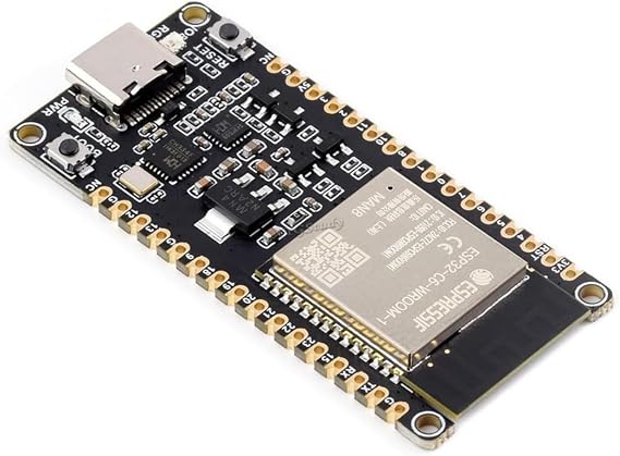 ESP32-C6 Microcontroller WiFi 6 Development Board, 160MHz Single-core Processor, ESP32-C6-WROOM-1-N8 Module, Supports USB and UART @XYGStudy (ESP32-C6-DEV-KIT-N8)
