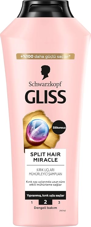Gliss Split Hair Miracle Shampoo Sealing Broken Ends 400ml