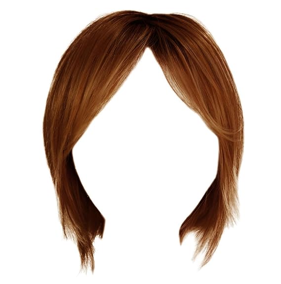 GABOR Kinetic Beauty Chin-Length Modern Edgy Bob Wig by Hairuwear, Average Cap - Medium Red