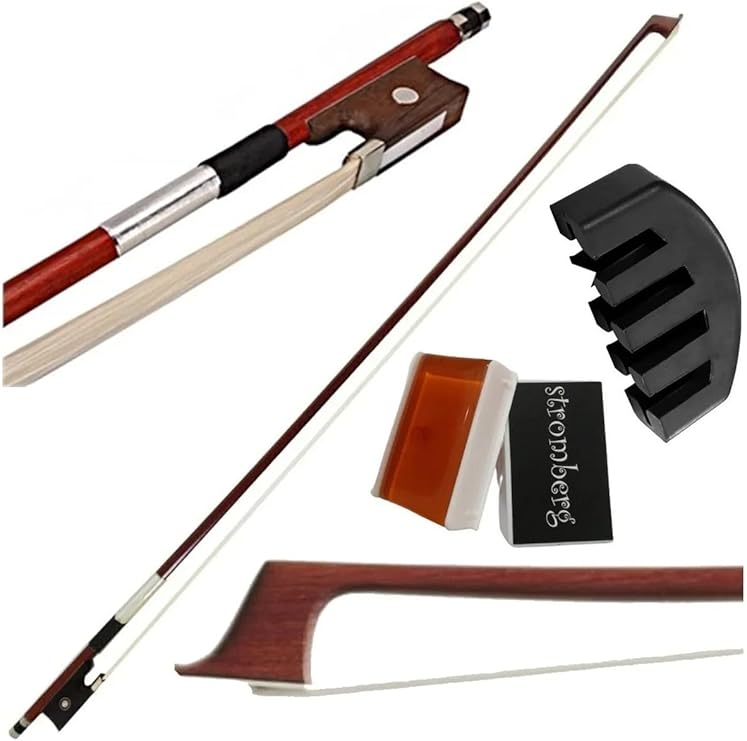Stromberg Violin Bow 4/4 Arşe Full Size Resin + Silencer Gift