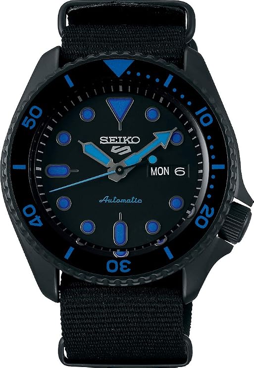 SEIKO SRPD81 5 Sports Men's Watch Black 42.5mm Stainless Steel
