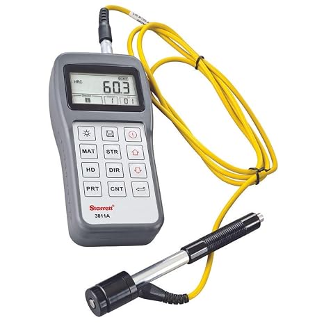 Starrett Portable Hardness Tester, 960 HL Max Hardness of Sample