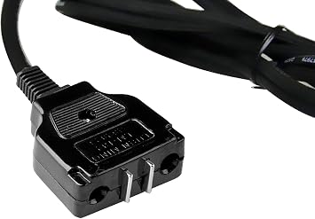 Secura Magnet Power Cord Only Compatible L-DF401B-T Deep Fryer, 1M, Black
