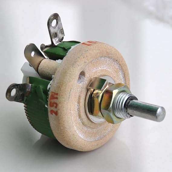 Electronics-Salon 25W 20 OHM High Power Wirewound Potentiometer, Rheostat, Variable Resistor.