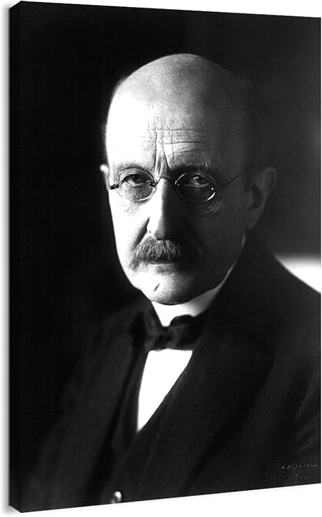 Canvas Print Wall Art - Photograph Portrait of Max Planck - 12x18 inches