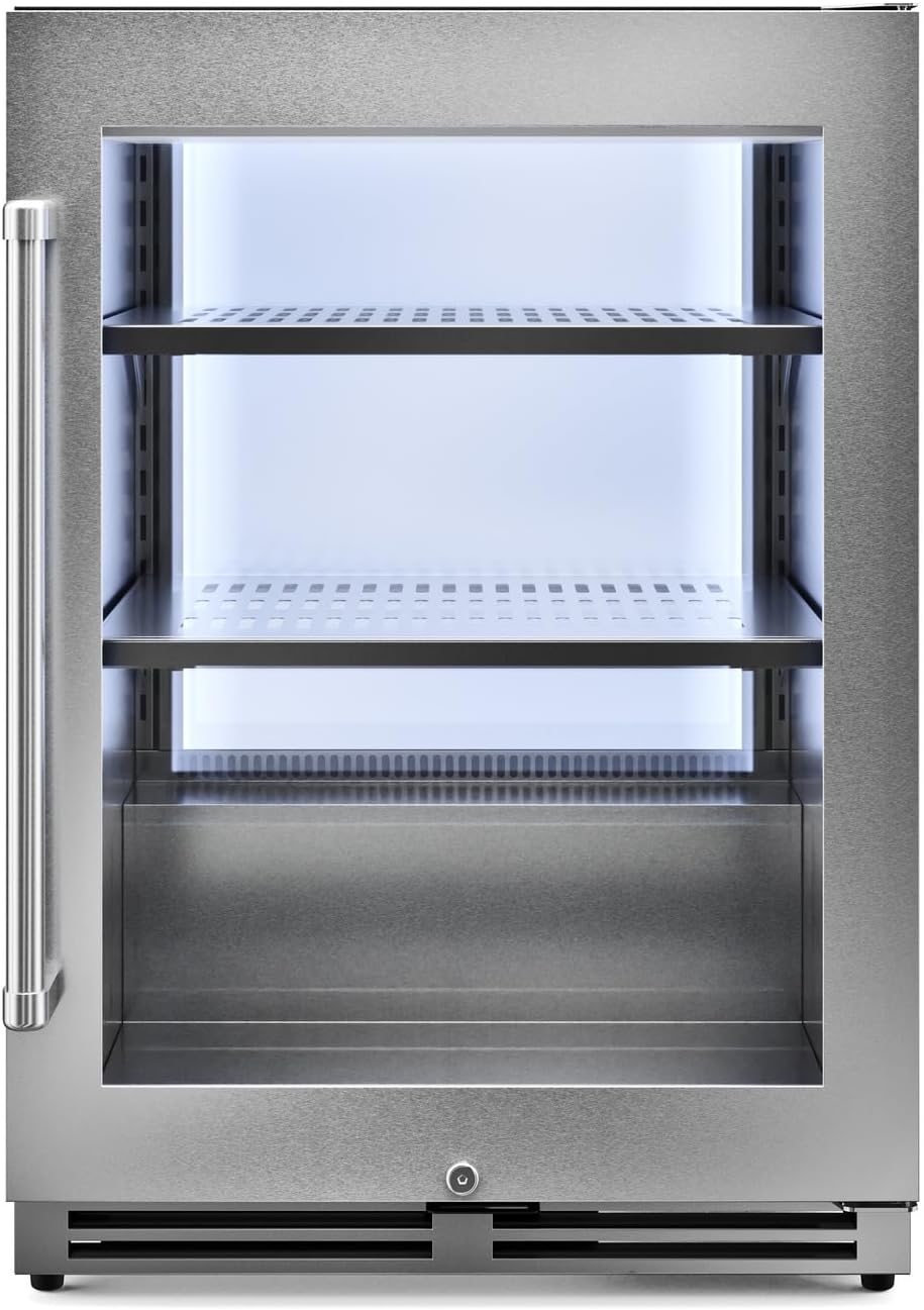 Thor Kitchen Professional Under-Counter 24-Inch Beverage Cooler - Model TBR24U
