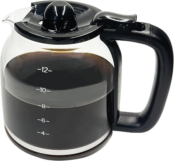 ALLCUP 12-Cup Glass Coffee Carafe Compatible with Ninja CE251 CE250