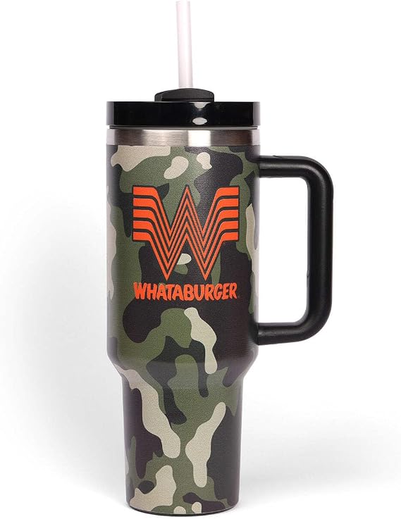 Whataburger 40oz Camo Tumbler