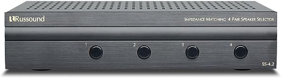 Russound SS-4.2 Four Pair Speaker Selector Single Source