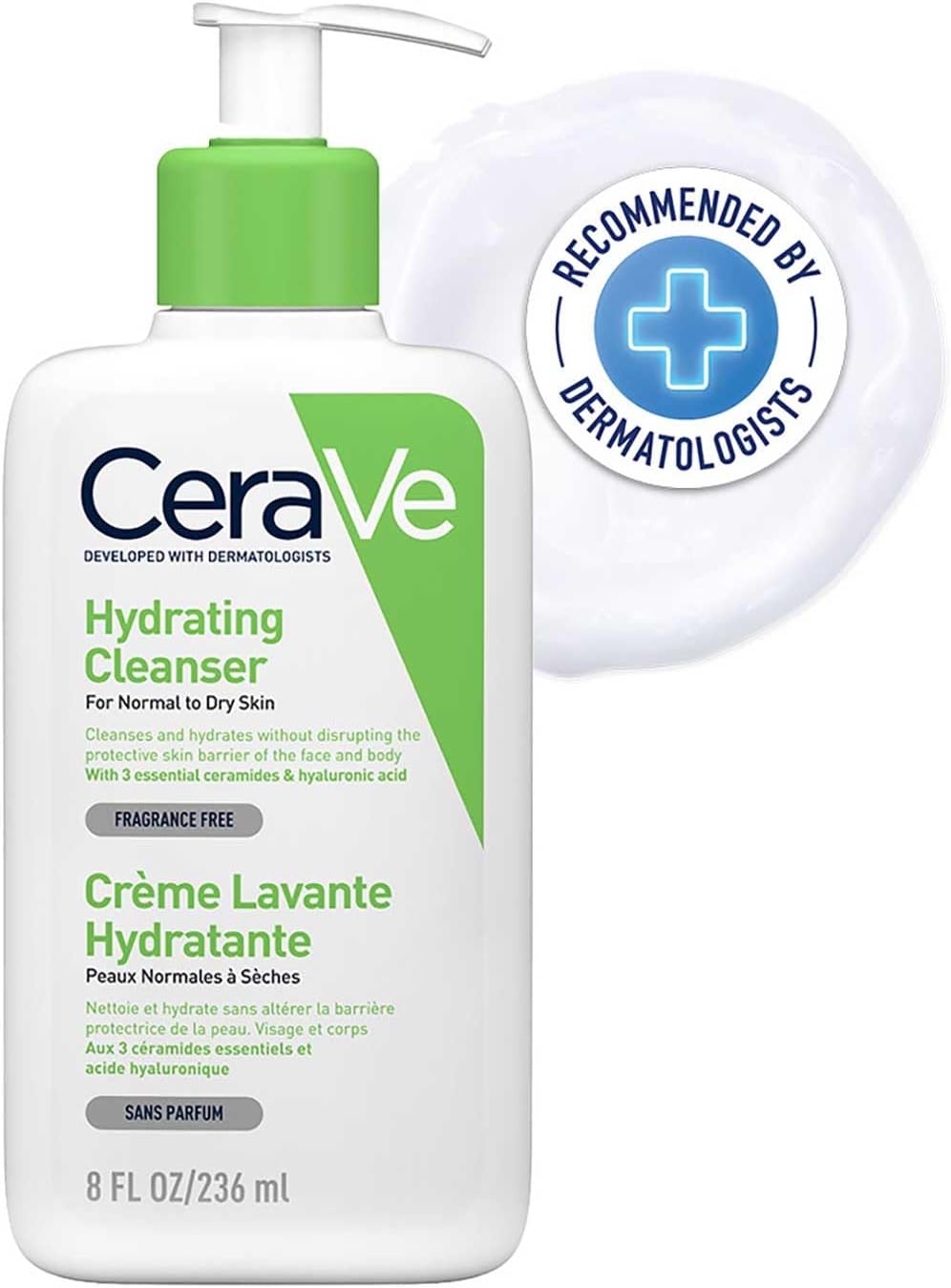 Cerave Moisturizing Cleansing Lotion 236ml Parallel import
