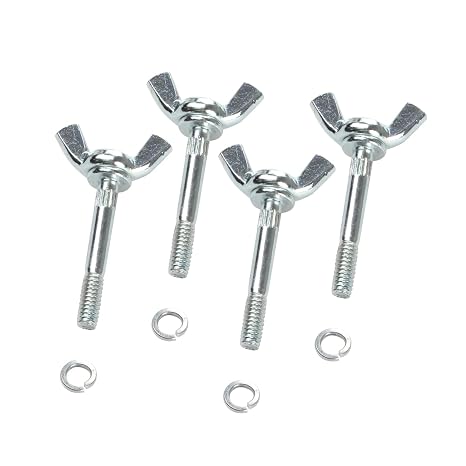 4 Packs Drywall Stilts Wing Bolt Replacement Kits