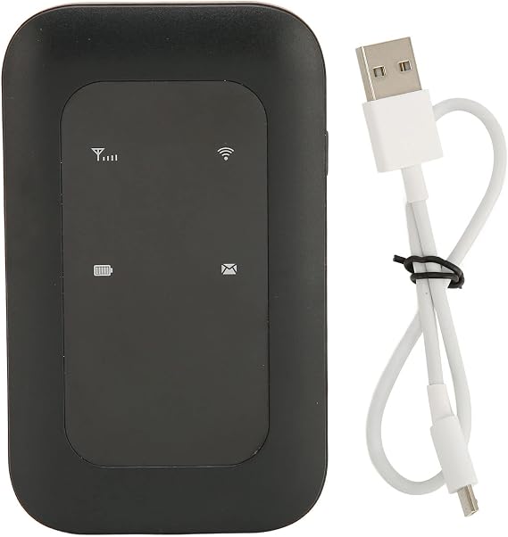 H806 4G Portable Hotspot, Mobile Router with Multifctional Card rtion, Mobile Hotspot for Outdoor Travel