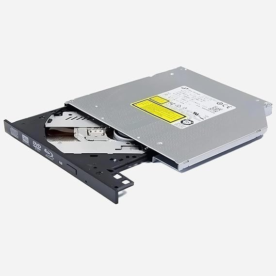 BINGKERS. 9.5mm BU40N SATA Internal 4K UHD Blu-ray Burner Tray-Loading BD-RE BDXL Laptop Writer Drive Player