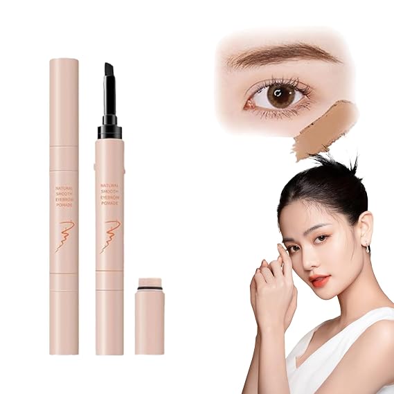 Four Forks Water Eyebrow Pencil, Four Forks Eyebrow Pencil, Four Forks Eyebrow,3D Microblading Waterproof Eyebrow Pen,Precision (Honey brown)