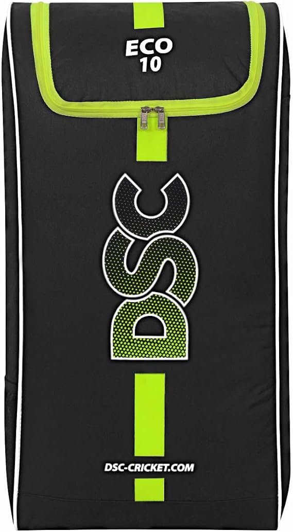 DSC Polyester ECO-10 Cricket Kit Bag, Black