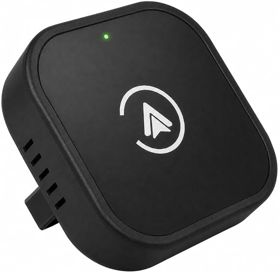 Wireless CarPlay and Android Auto Adapter, 2022 Version,Black