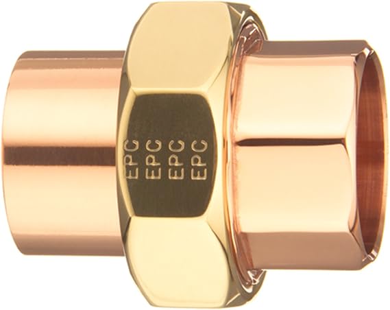 Elkhart Products 102 1" 1-Inch Copper by Copper Unions