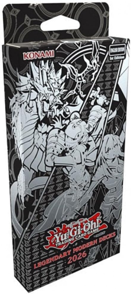 Yu-Gi-Oh! TCG - Legendary Modern Decks 2026 (3 Decks)