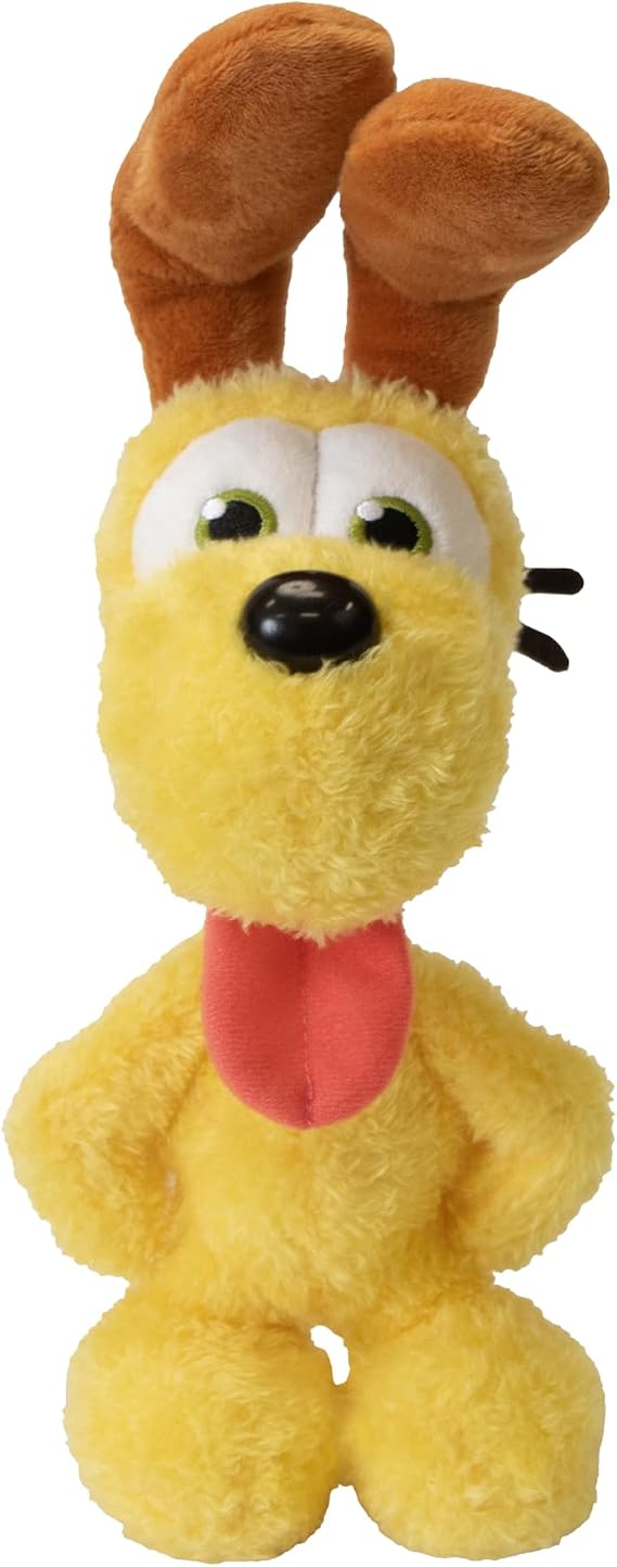 Classic Odie 8" Plush | Adorable Character Detail | Soft and Huggable | Great Gift Or Addition to Your Collection | Garfield Movie | Ages 3+