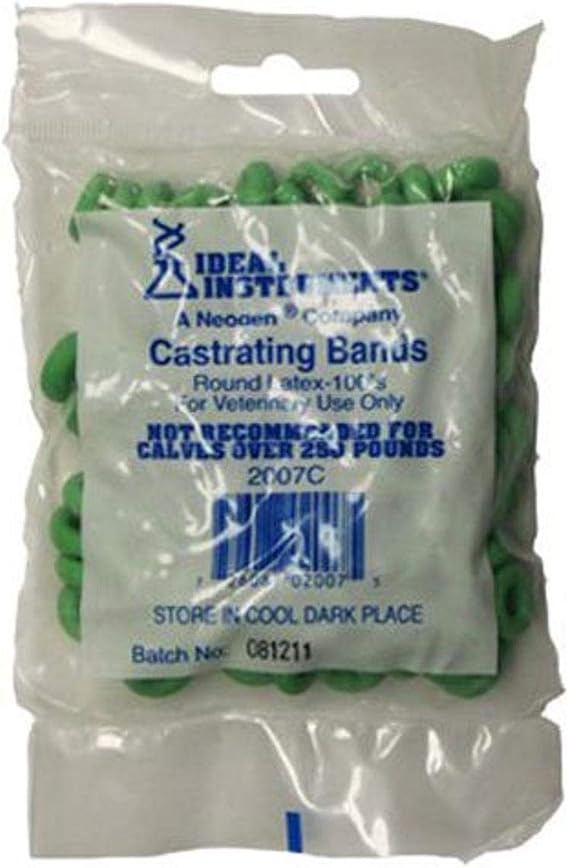 Ideal Instruments 2007 Latex Castrating Bands