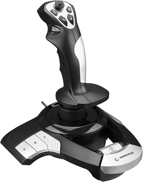 Rampage RMX23 Cockpit USB Titreşimli Joystick Oyun Kolu
