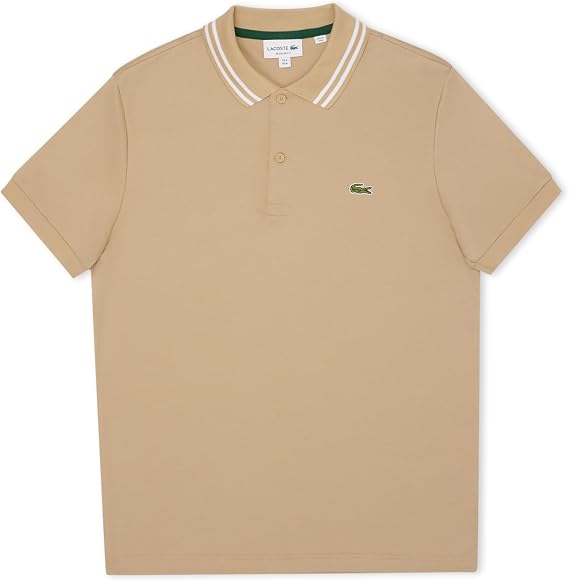 Lacoste Men's Regular Fit Cotton Pima Interlock Polo Shirt