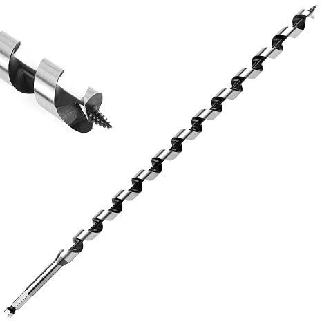 5/8 Inch x 17 Inch Auger Drill Bit for Wood,5/8 Inch Hex Shank
