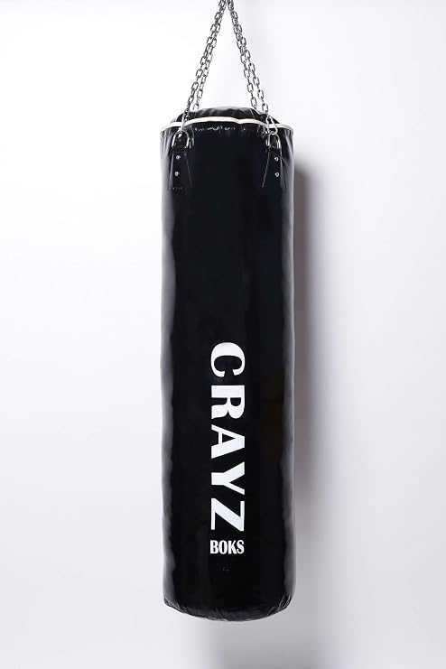 Crayz 120X35 Cm İçi BOŞ Boks Kum Torbası + Tavan Askı Aparatı