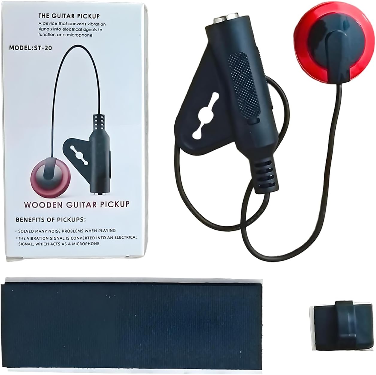 Electric Guitar Pickups,Acoustic Guitar Preamp | Violin Bass Banjo Strings Instruments Sound Tuner for Recording Studio Practice Players Beginner Travel