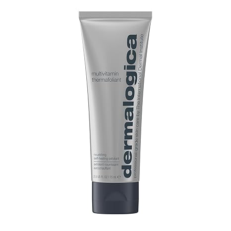 Dermalogica Multivitamin Thermafoliant, Face Exfoliator, 2.5 oz | AHA BHA & Retinol Face Scrub Exfoliates Smooths Skin and Helps Improve Skin Texture and Radiance