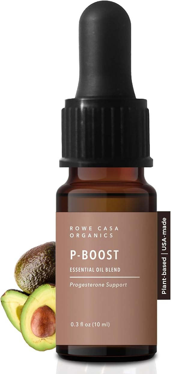 Rowe Casa Organics P-Supports Drops, Women's Wellness, Essential Oils, 10ml | Plant-based support, promotes balance, vitality & daily well-being, natural self-care formula
