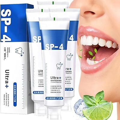SP4 Toothpaste,SIP-4 Toothpaste,SP-4 Probiotics Whitening Toothpaste,Yayashi SP-4 Toothpaste,Yiliku SP-4 Whitening Toothpaste,SP 4 Ultra Whitening Toothpaste 5PACK,B