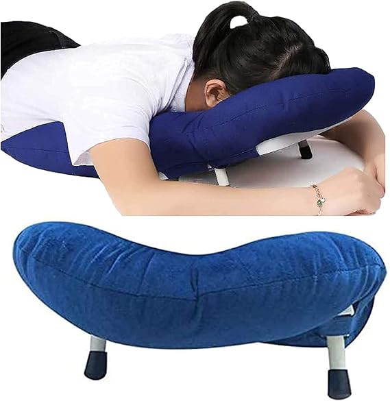Reusable Face Down Pillow,Portable Prone Pillow Face Down Sleep Recovery Equipment for Post Eye Recovery