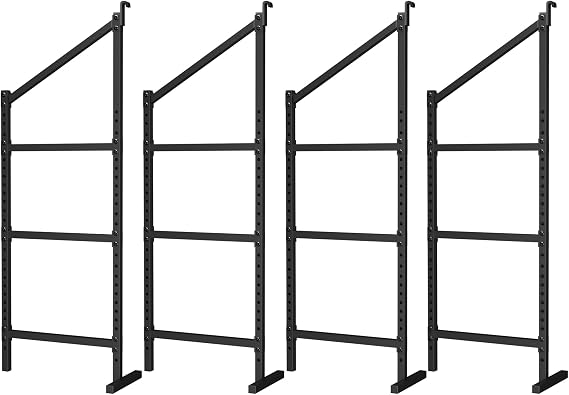 Soywey Shipping Container Shelving,Adjustable 3-Layer Heavy-Duty Vertical Shipping Container Shelves,Shelf Bracket for Containers,Garages,Workshops and Commercial Storage