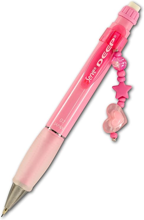 Serve Deep Charm Pastel Seker Pembe Kalem 07mm