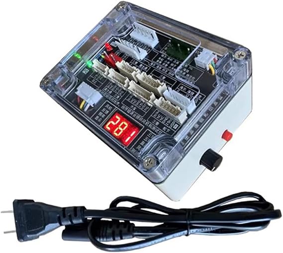 Short-Circuit Protection Air Conditioner 3-Wire/5-Wire DC Fan Motor Tester-Speed Adjustment for HVAC Motor Diagnostic