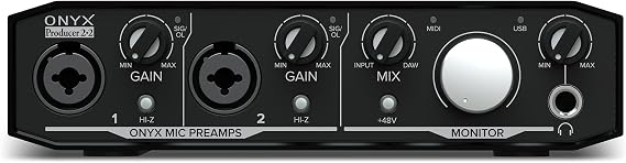 Mackie Onyx Producer Audio Interface For Zoom Video Conference Live Streaming